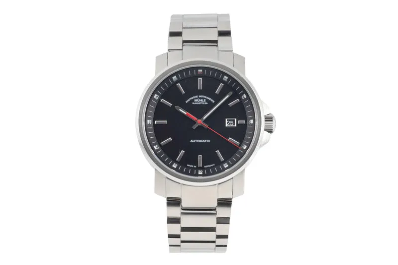 Mühle 29er Big steel automatic men's watch M1-25-30 LP: 1750EUR [2605507]