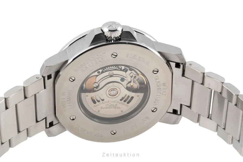 Mühle 29er Big steel automatic men's watch M1-25-30 LP: 1750EUR [2605507]