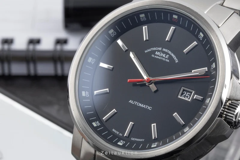 Mühle 29er Big steel automatic men's watch M1-25-30 LP: 1750EUR [2605507]