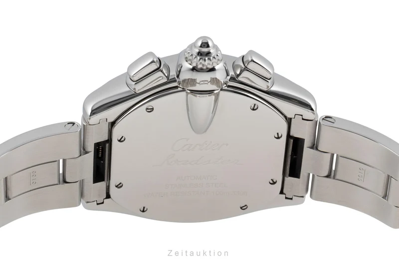 Cartier Roadster chronograph steel automatic men's watch W62006X6 [2605341]