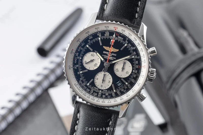 Breitling Navitimer 01 chronograph steel automatic men's watch AB0120 [2605396]