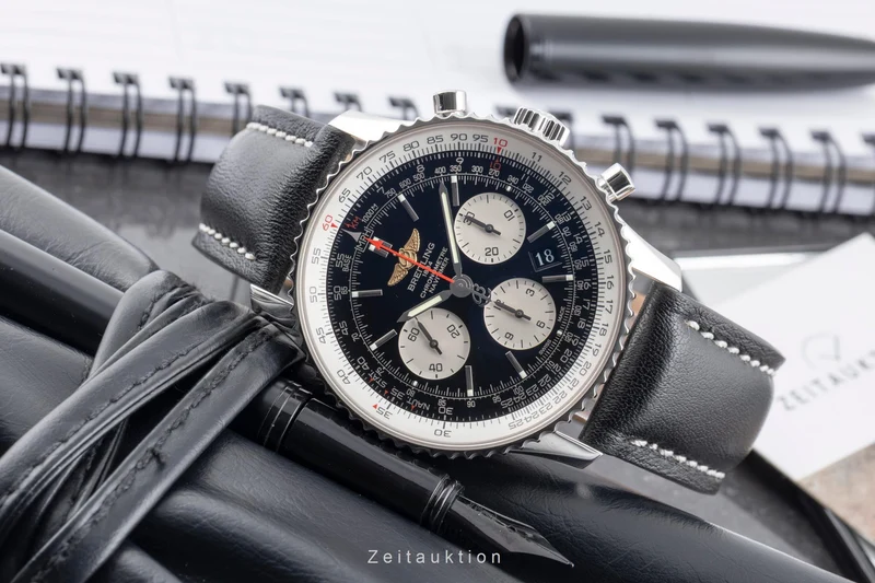 Breitling Navitimer 01 chronograph steel automatic men's watch AB0120 [2605396]