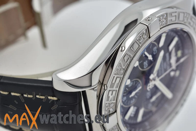 Breitling Chronomat 44 B01 AB0110AA Chronograph Diamond Bezel