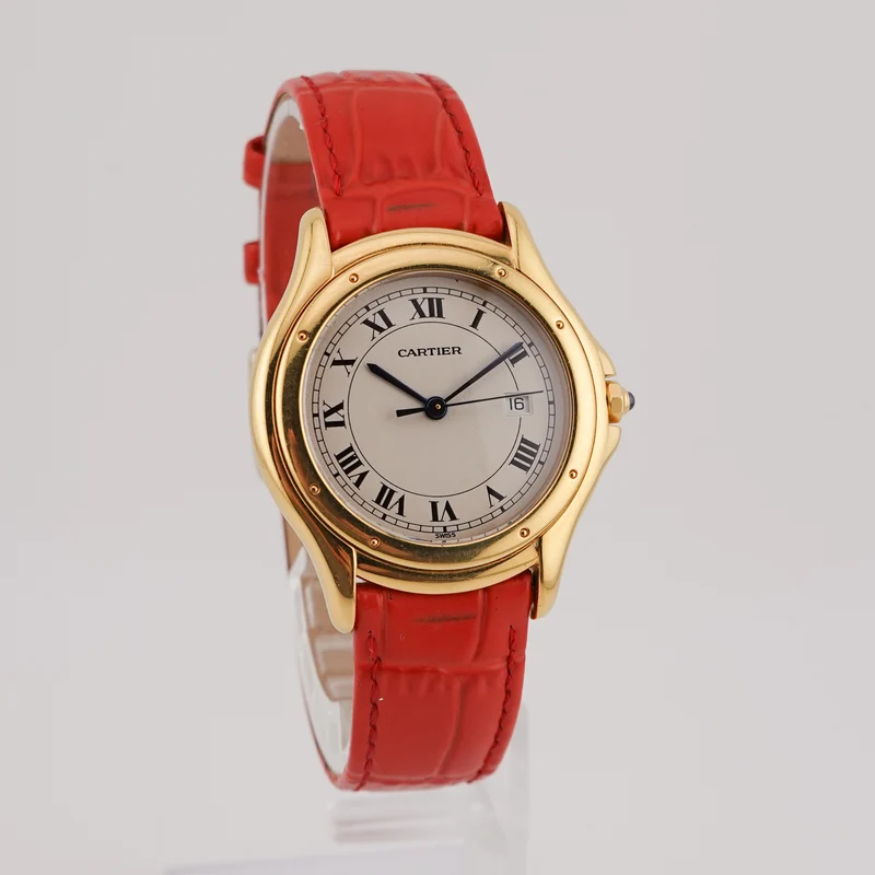 Cartier Cougar 116000R Gelbgold 33mm - 1996