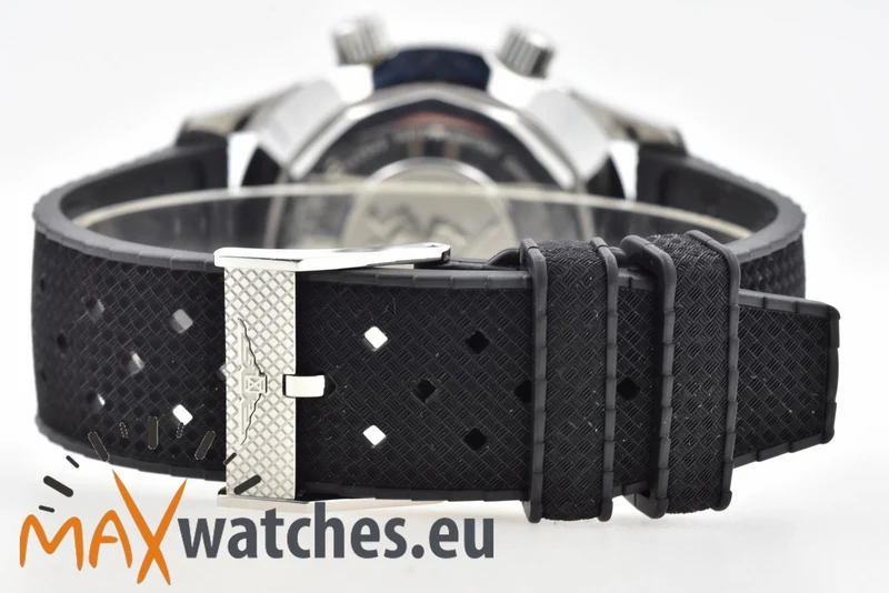 Longines Heritage Legend Diver L37744509 Black Dial Rubber strap