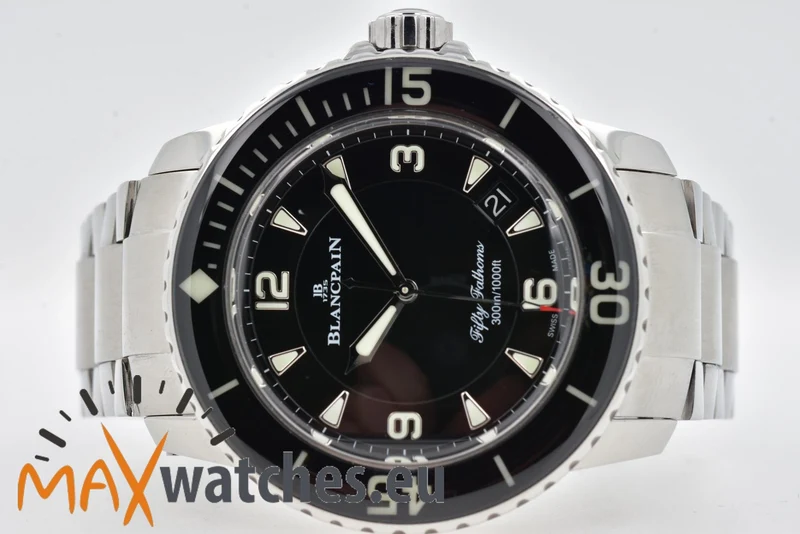 Blancpain Fifty Fathoms Black Dial 5015-1130-71