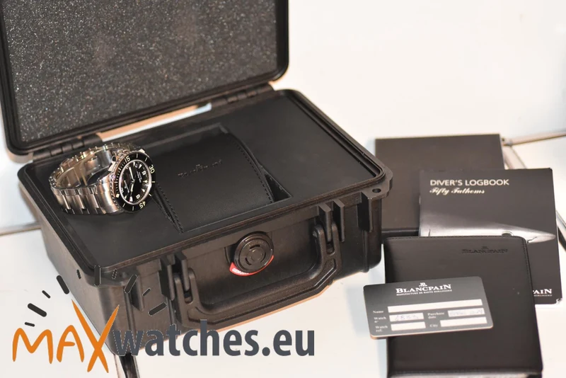 Blancpain Fifty Fathoms Black Dial 5015-1130-71