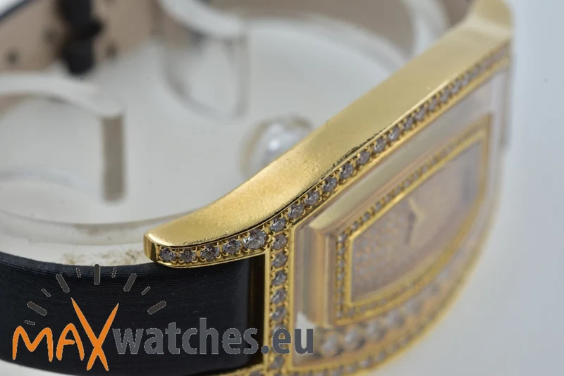 Chopard Happy Sport 18k Yellow Gold Happy Diamonds 239pc of diamonds 209029-0001 20/9125