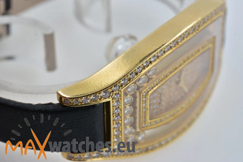 Chopard Happy Sport 18k Yellow Gold Happy Diamonds 239pc of diamonds 209029-0001 20/9125