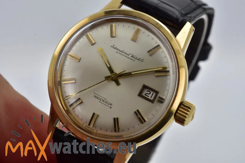 IWC Ingenieur Vintage 866 18k Yellow Gold Gelbgold