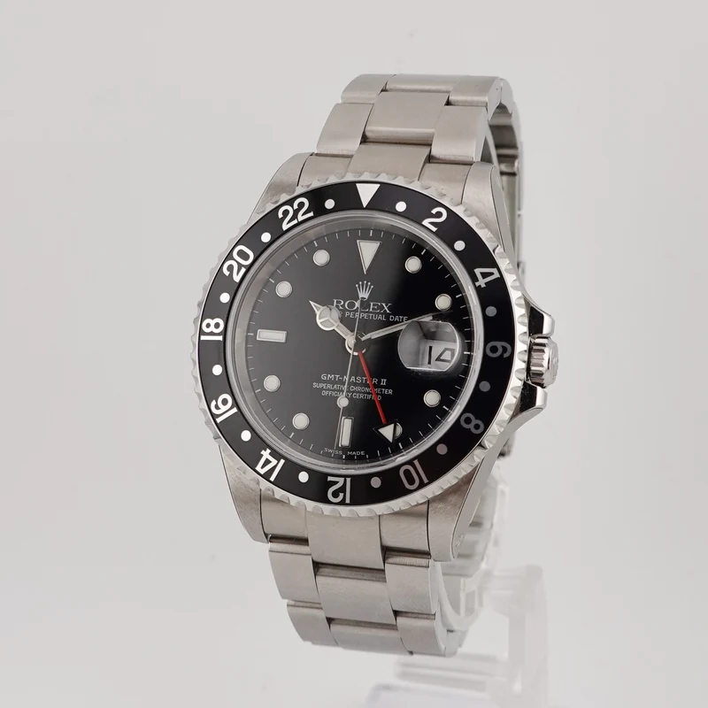 Rolex GMT-Master II Stahl 16710 - 2003 ''verklebt''