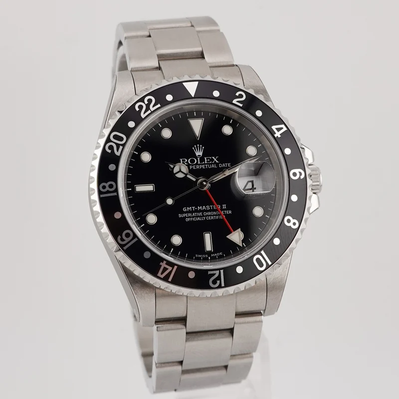 Rolex GMT-Master II Stahl 16710 - 2003 ''verklebt''