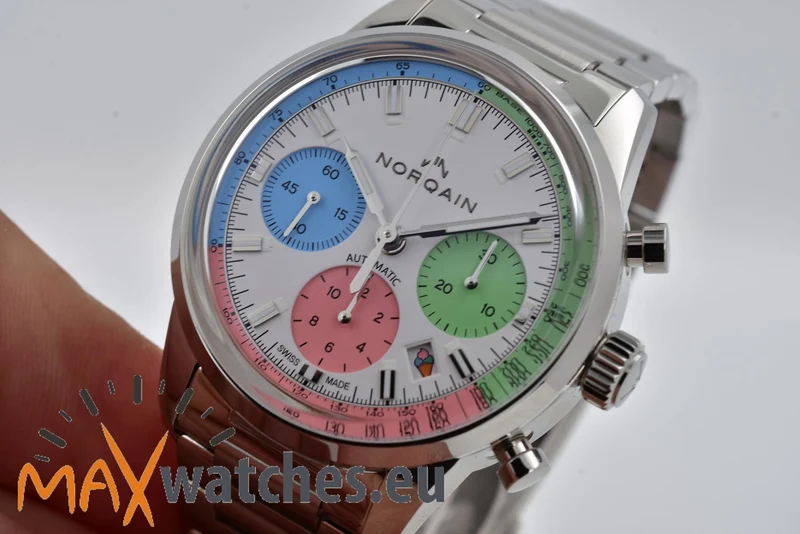Norqain Freedom 60 Chrono 40mm Enjoy Life Special Edition Ice Cream Limited