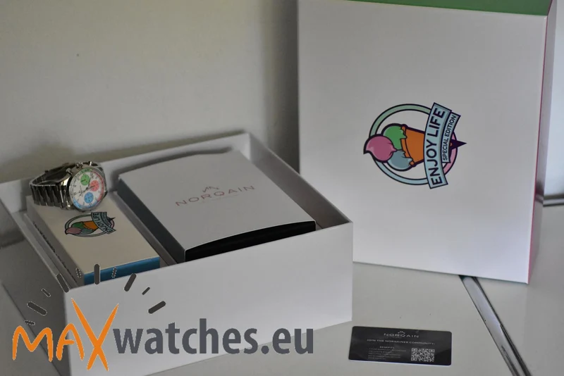 Norqain Freedom 60 Chrono 40mm Enjoy Life Special Edition Ice Cream Limited