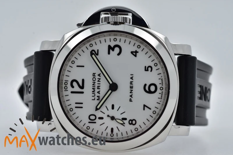 Panerai Luminor Marina Base PAM 003 White Dial Deployant