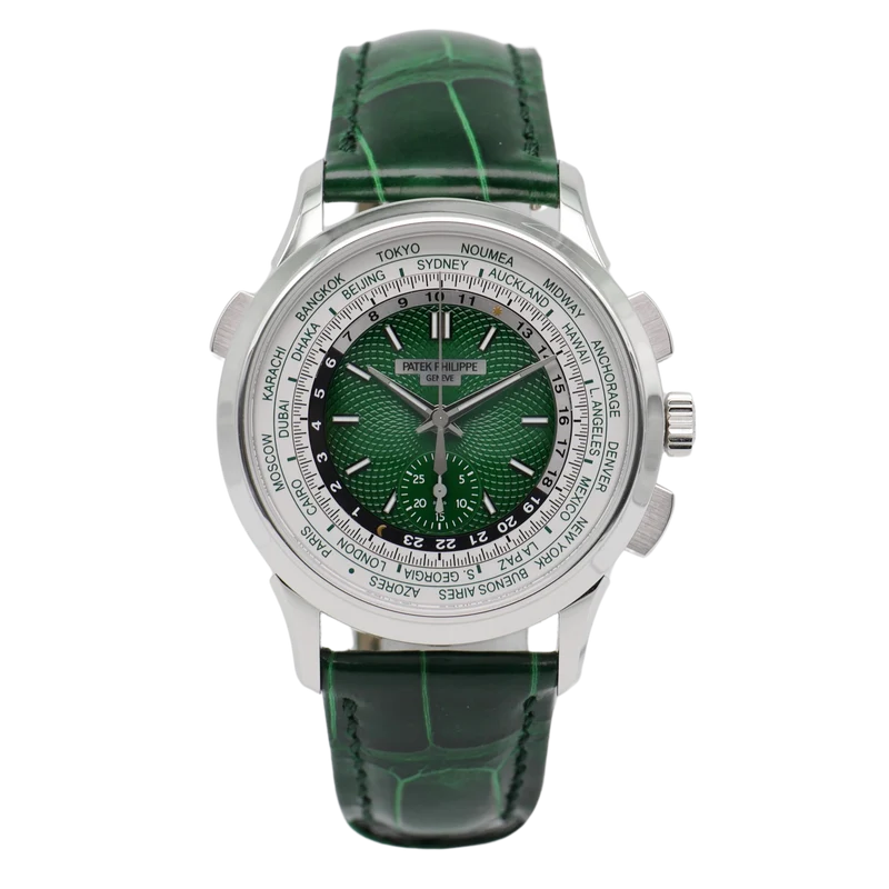 Patek Philippe World Time Flyback Chronograph Platin 5930P-001 - 2023