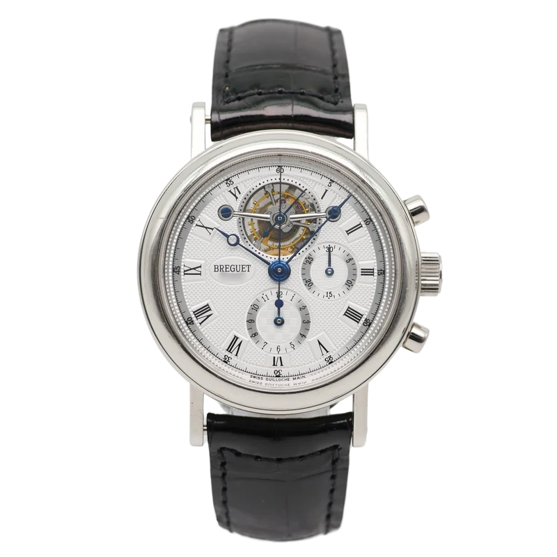 Breguet Classique Complications Tourbillon Chronograph Weißgold 3577