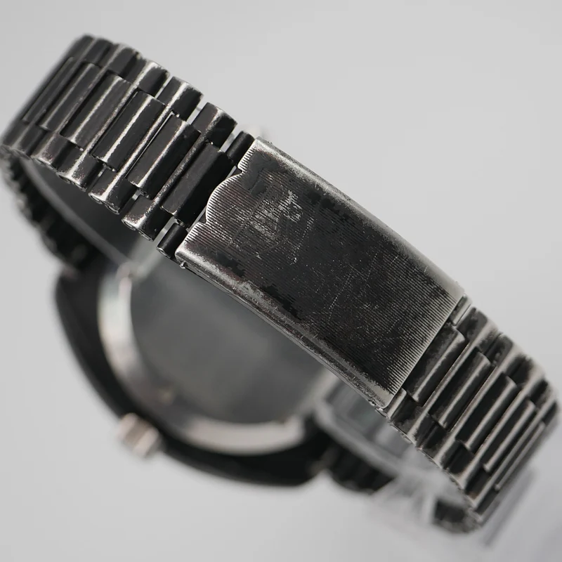 Heuer Montreal Vintage Stahl PVD black - 110.503