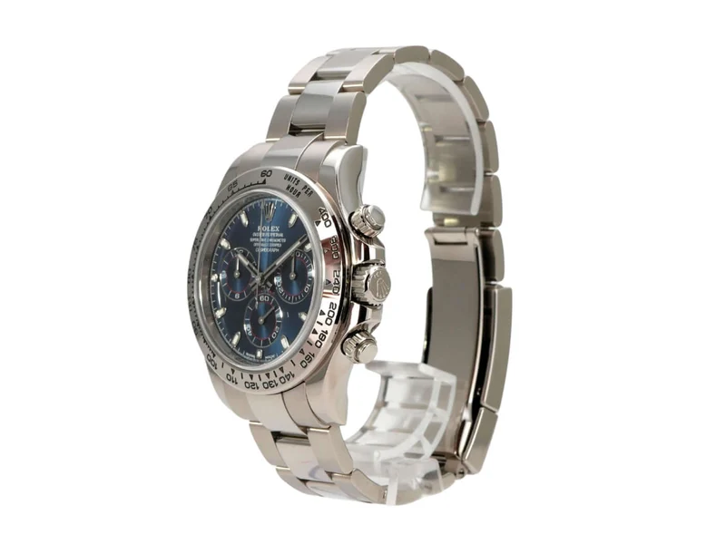 Rolex Cosmograph Daytona 116509 Weißgold Blau