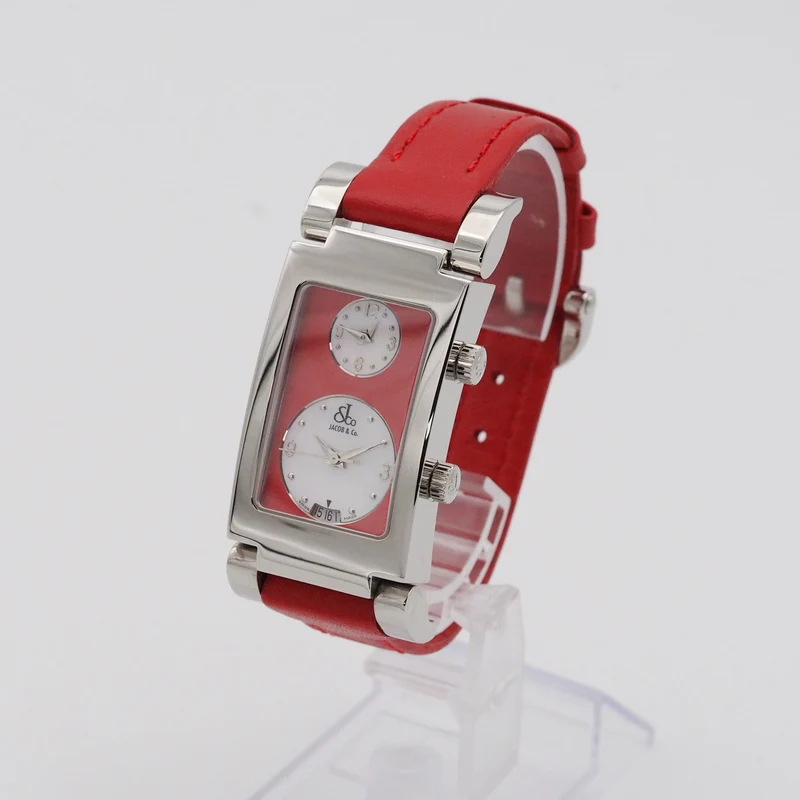 Jacob & Co. Five Time Zone Stahl