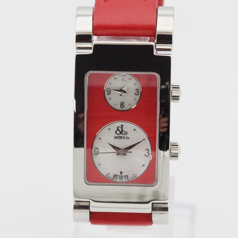Jacob & Co. Five Time Zone Stahl
