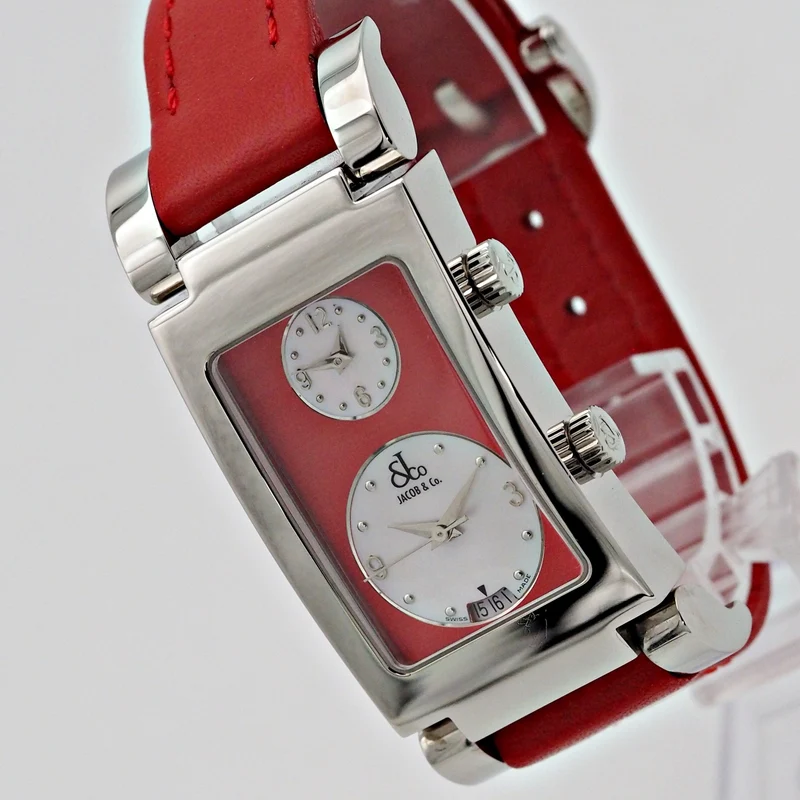 Jacob & Co. Five Time Zone Stahl