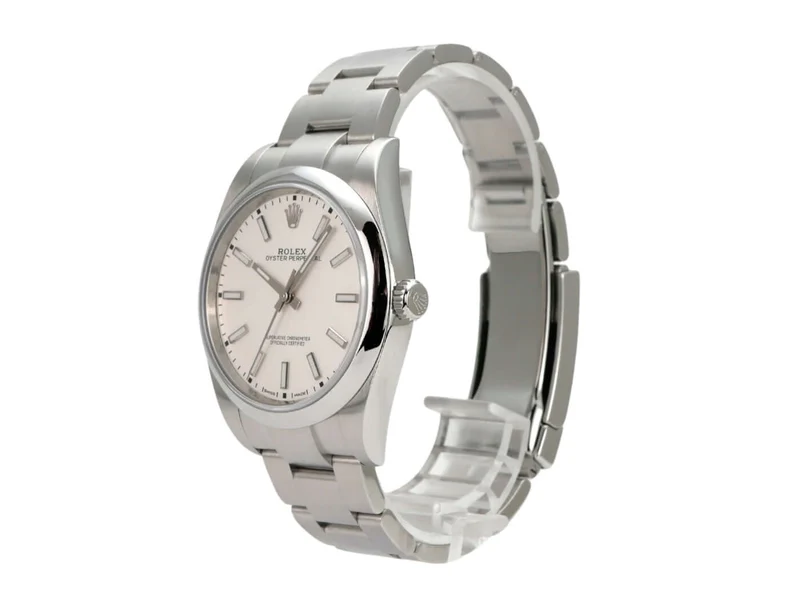 Rolex Oyster Perpetual 39 Ref. 114300 Weiß