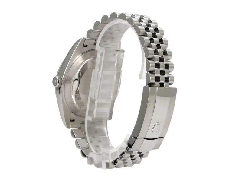 Rolex Datejust 41 Edelstahl Weißgold 126334 Weiß R Jubile-Band