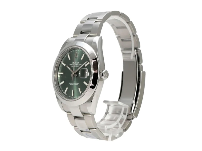 Rolex Datejust 41 Edelstahl 126300 Mintgrün