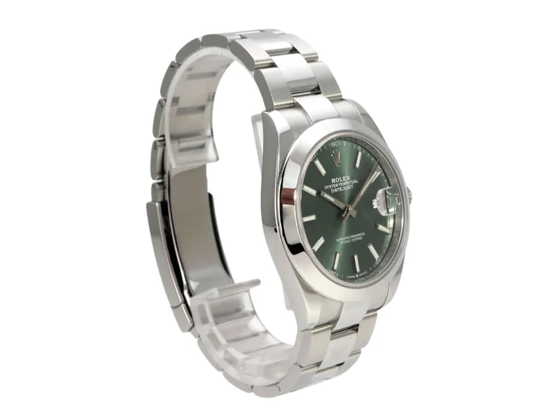 Rolex Datejust 41 Edelstahl 126300 Mintgrün