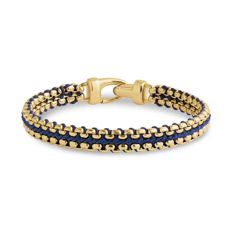 Nautic Gold Webarmband