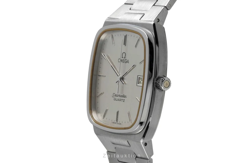 Omega Seamaster steel quartz men's watch 196.0166, 396.0887 Vintage [2605336]
