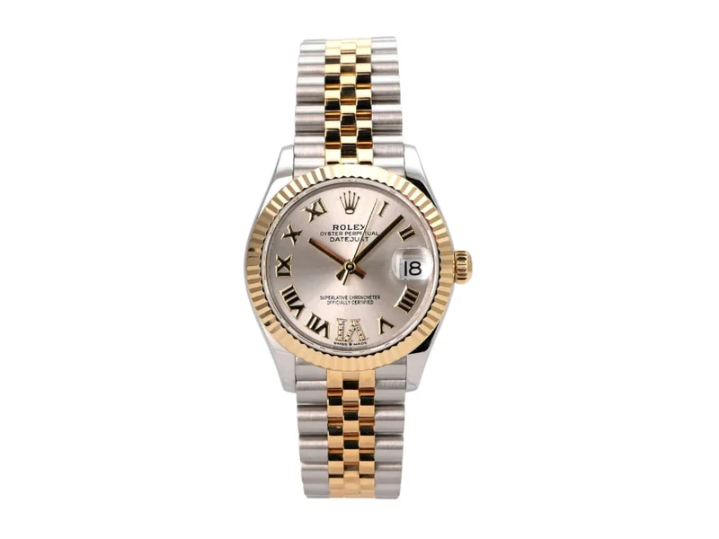 Rolex Datejust 31 Oystersteel Gelbgold 278273 Silber R DIA Jubile-Band