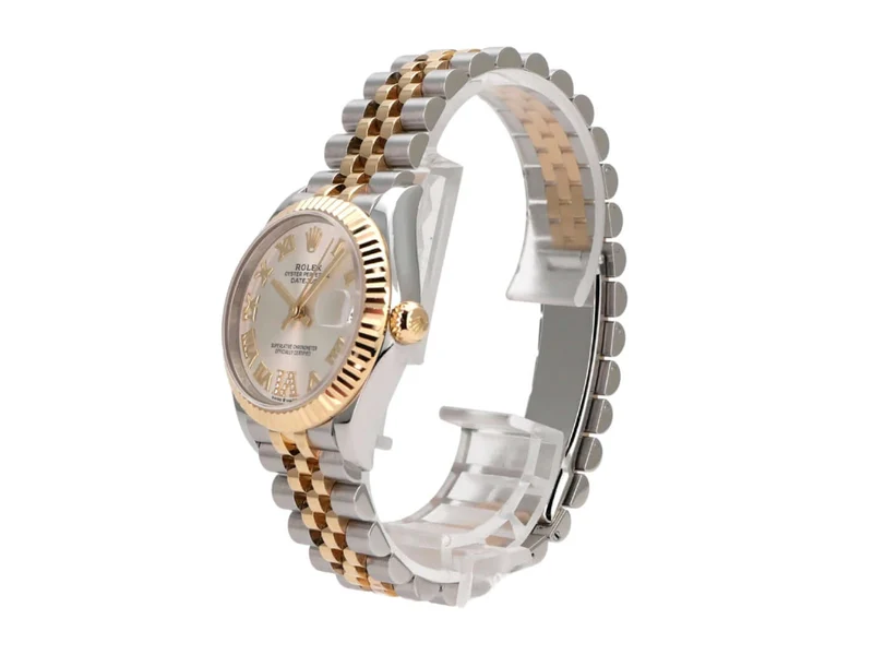Rolex Datejust 31 Oystersteel Gelbgold 278273 Silber R DIA Jubile-Band