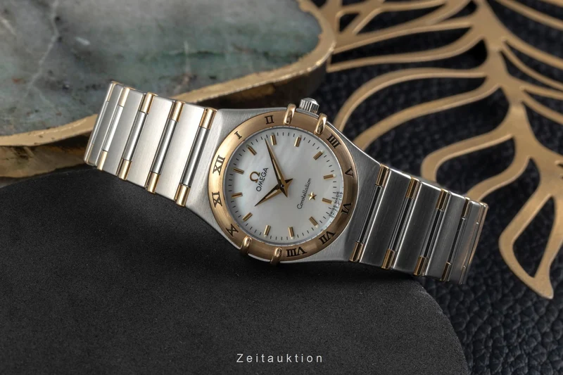 Omega Constellation steel / gold quartz men's watch 1272.30.00 [2605080]