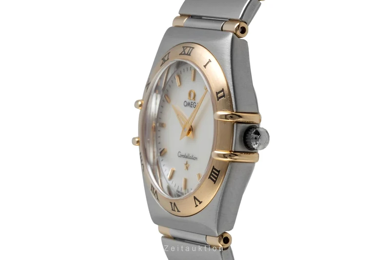Omega Constellation steel / gold quartz men's watch 1272.30.00 [2605080]