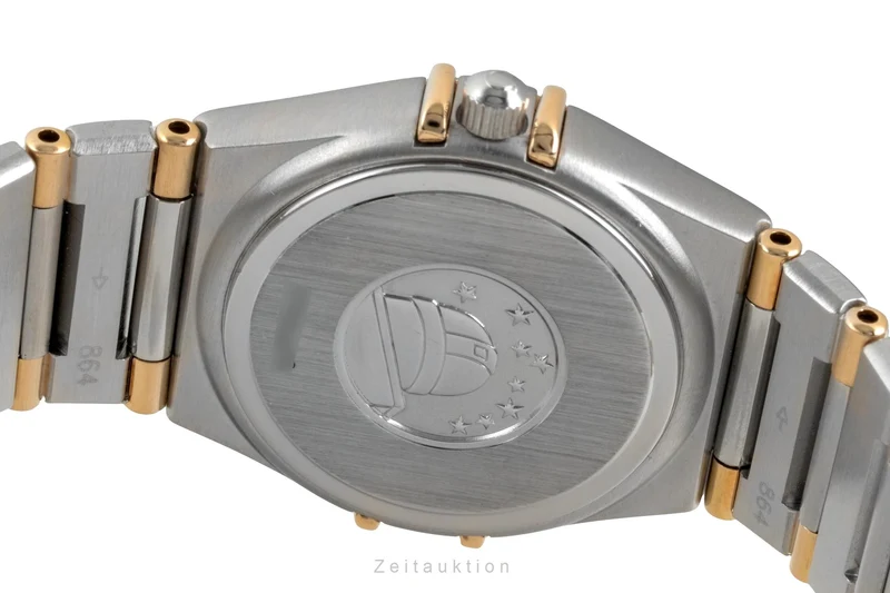 Omega Constellation steel / gold quartz men's watch 1272.30.00 [2605080]