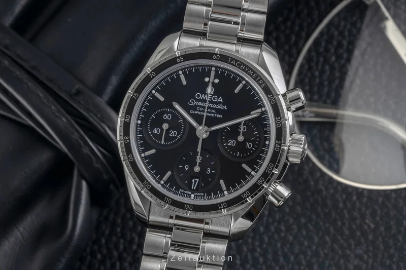 Omega Speedmaster chronograph steel automatic men's watch 324.30.38.50.01.001 [2605351]