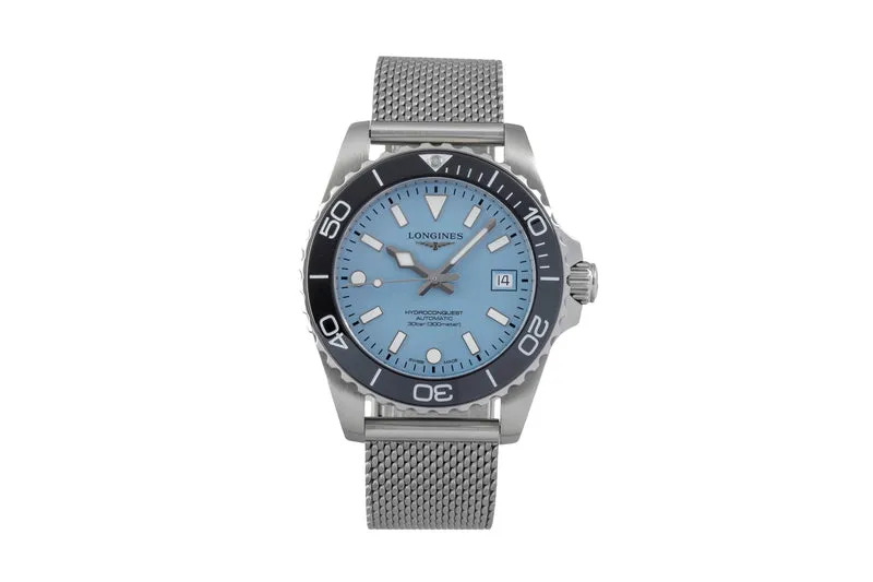 Longines Hydro Conquest steel automatic men's watch L3.779.4.99.6 LP: 2250EUR [2605412]