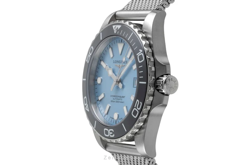 Longines Hydro Conquest steel automatic men's watch L3.779.4.99.6 LP: 2250EUR [2605412]