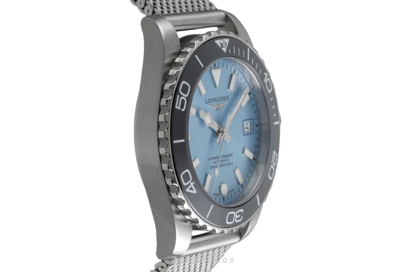 Longines Hydro Conquest steel automatic men's watch L3.779.4.99.6 LP: 2250EUR [2605412]