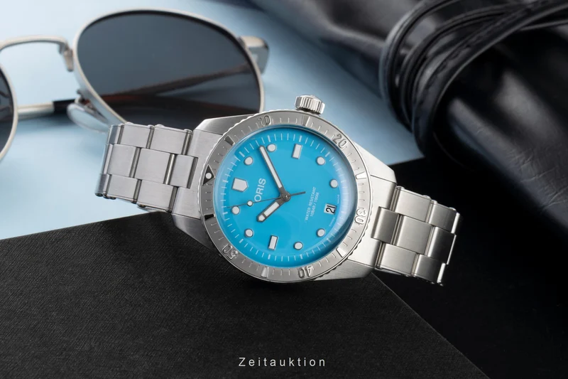 Oris Divers Sixty-Five steel automatic unisex 01 733 7771 4055-07 8 19 18 LP: 2450EUR [2605170]
