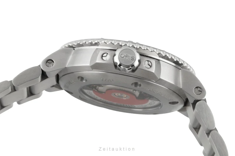 Oris Aquis Date steel automatic women's watch 01 733 7770 4155-07 8 18 05P LP: 2350EUR [2605169]