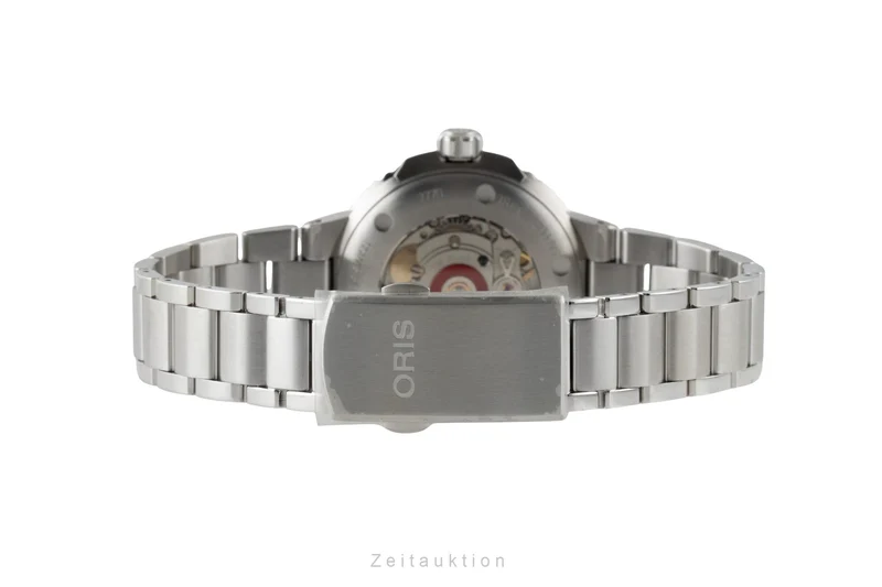 Oris Aquis Date steel automatic women's watch 01 733 7770 4155-07 8 18 05P LP: 2350EUR [2605169]