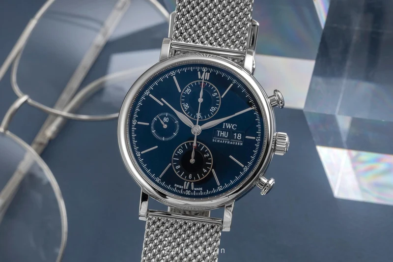 IWC Portofino chronograph steel automatic men's watch IW391010 [2605421]