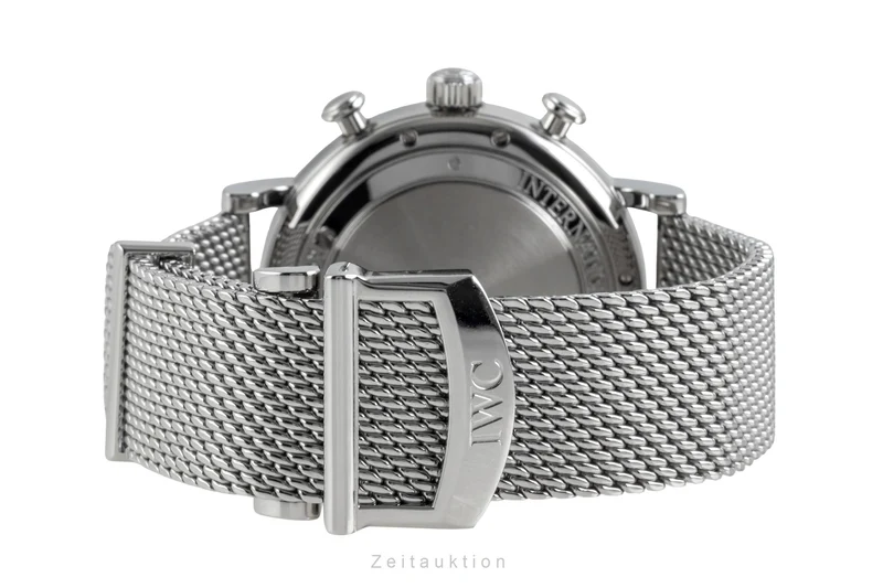 IWC Portofino chronograph steel automatic men's watch IW391010 [2605421]
