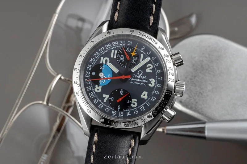 Omega Speedmaster chronograph steel automatic men's watch 3820.53.26 [2604827]