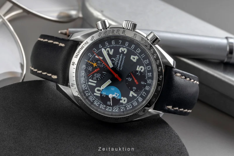 Omega Speedmaster chronograph steel automatic men's watch 3820.53.26 [2604827]