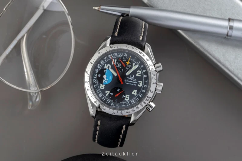 Omega Speedmaster chronograph steel automatic men's watch 3820.53.26 [2604827]