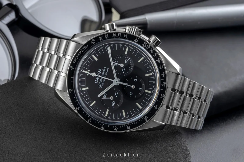Omega Speedmaster Moonwatch chronograph steel manual winding men's watch 310.30.42.50.01.002 [2605451]